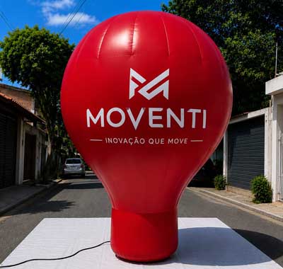 Balão inflável para loja