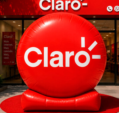 Inflável promocional personalizado
